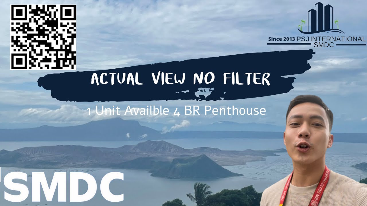 Tagaytay Great View Condo 1 Unit Available 4BR Penthouse Facing Taal