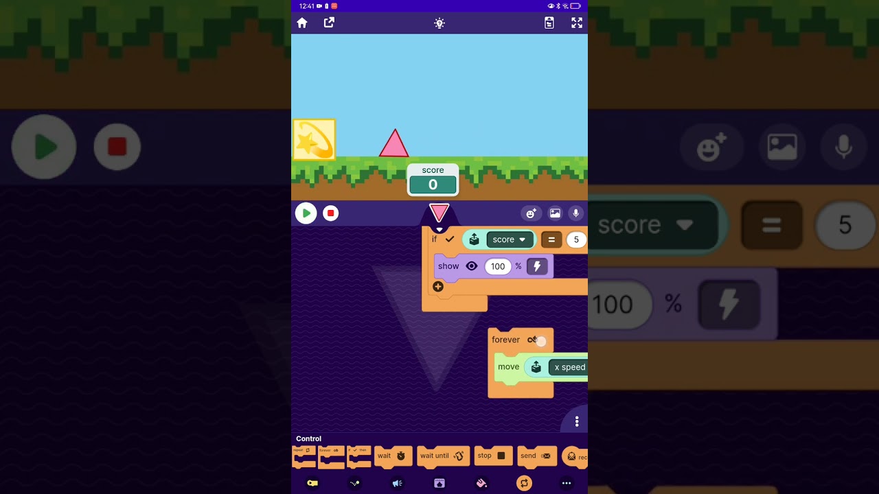 how to make geometry dash in octostudio 