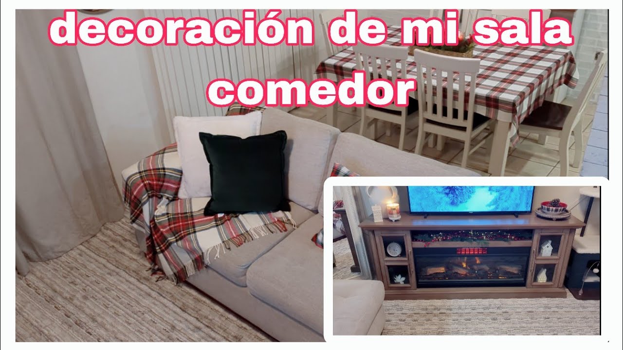 MOVÍ OTRA VEZ LA SALA//DECORACIÓN DE MI SALA COMEDOR//ALFOMBRA NUEVA//CASA DE INFONAVIT
