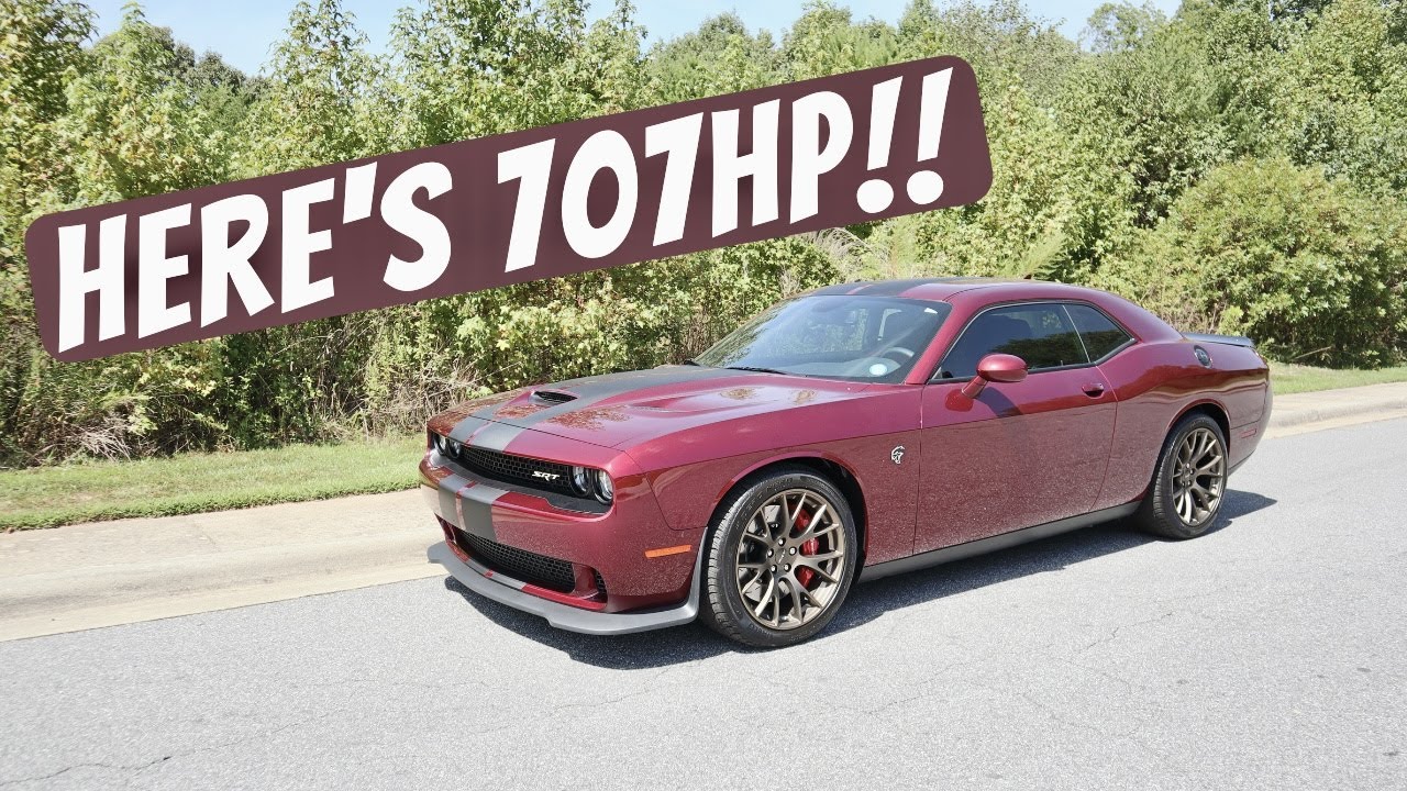 Driving the Dodge Challenger SRT Hellcat (6 Speed Manual) Start Up, Exhaust, POV and Review