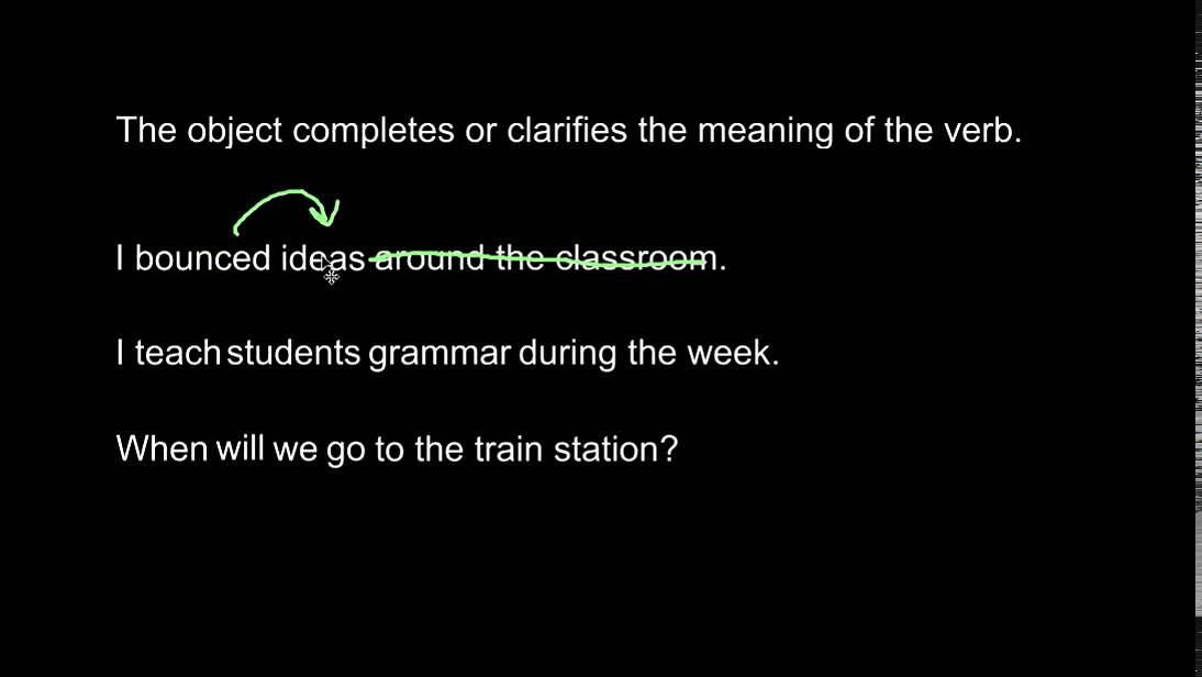 Transitive and Intransitive Action Verbs