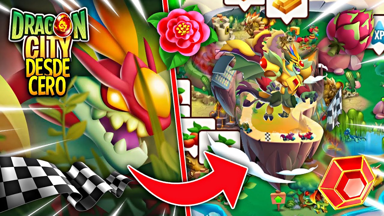 JUEGO MI PRIMERA CARRERA HEROICA EN LA CUENTA PEQUE Y PASA ESTO!! - DRAGON CITY DESDE CERO #3