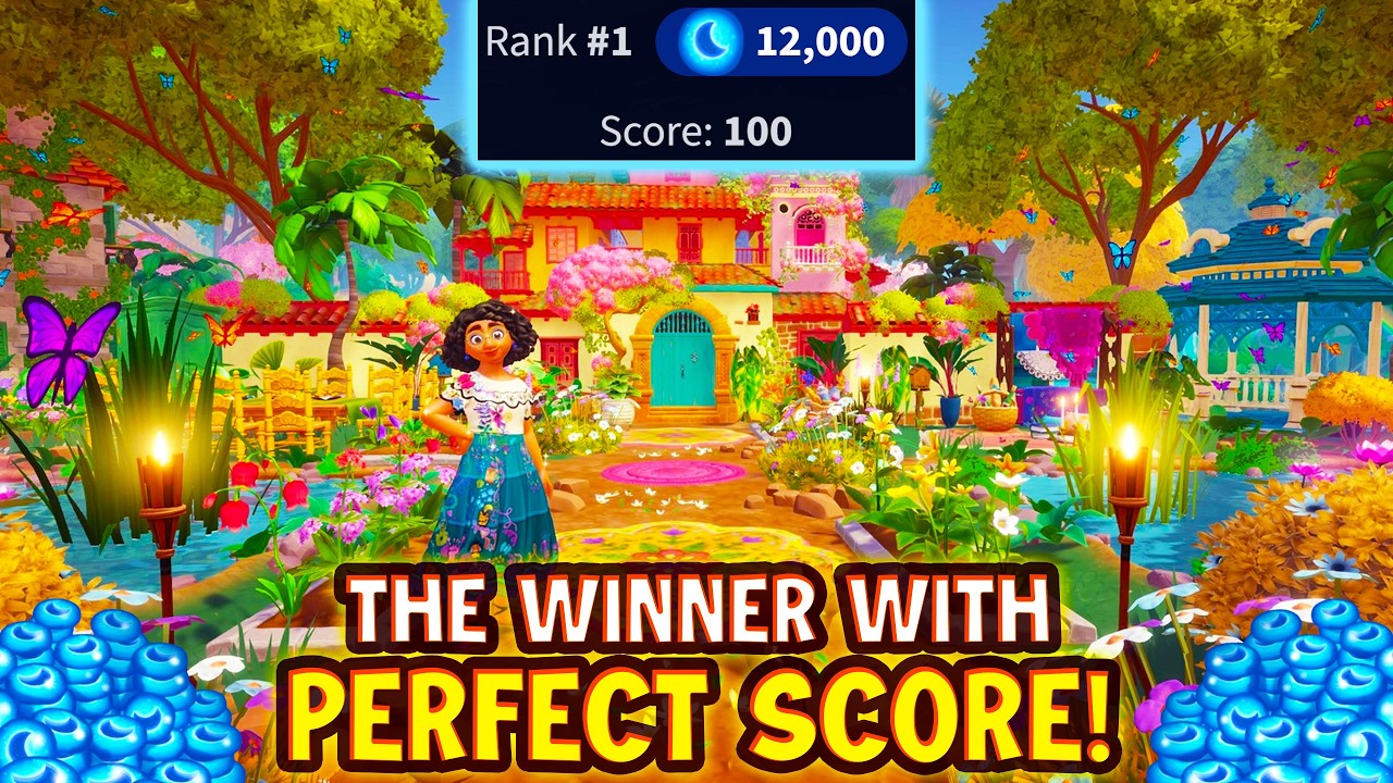 PERFECT Score Rank 1 Dreamsnap in DISNEY Dreamlight Valley! Incredible Results!
