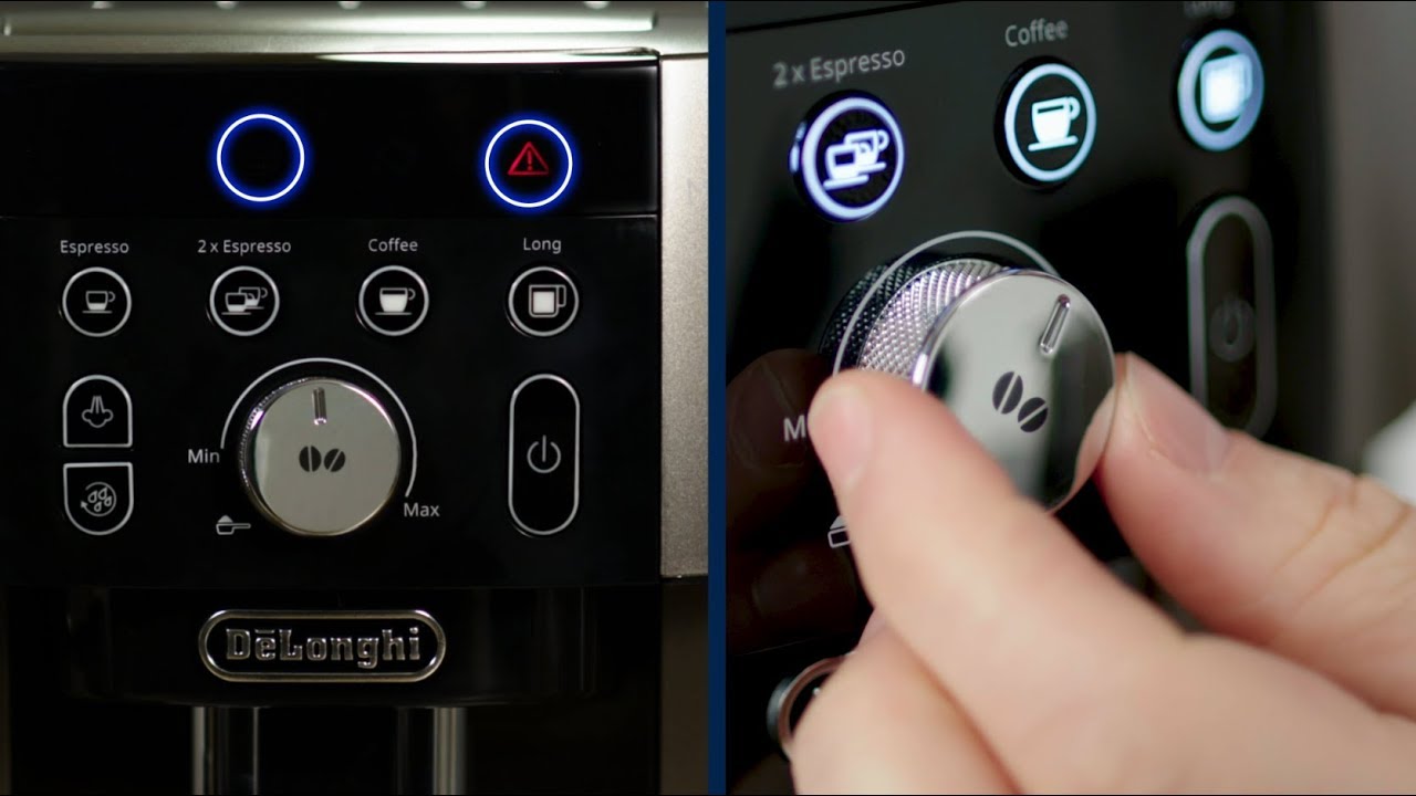 Description of the Control Panel and making One Touch recipes with your Magnifica S Smart