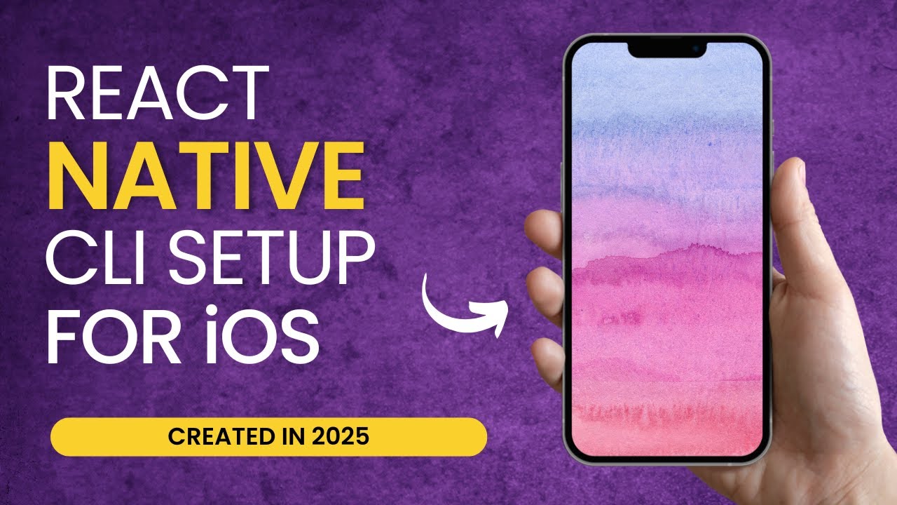 React Native CLI Setup for macOS (iOS) [Created in 2025]