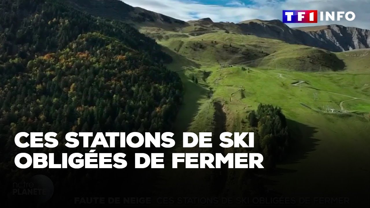 Faute de neige : ces stations de ski obligées de fermer