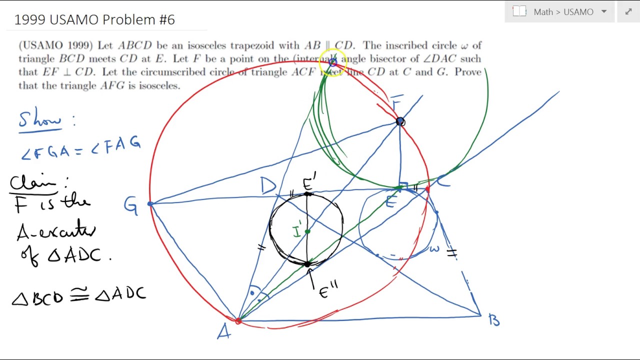 1999 USAMO Problem #6