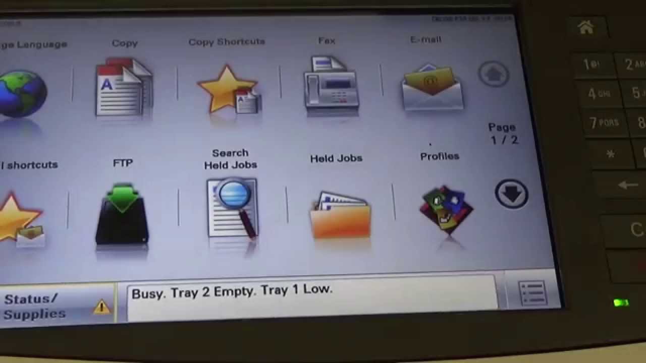 ID card copy on lexmark XM7100 series copiers
