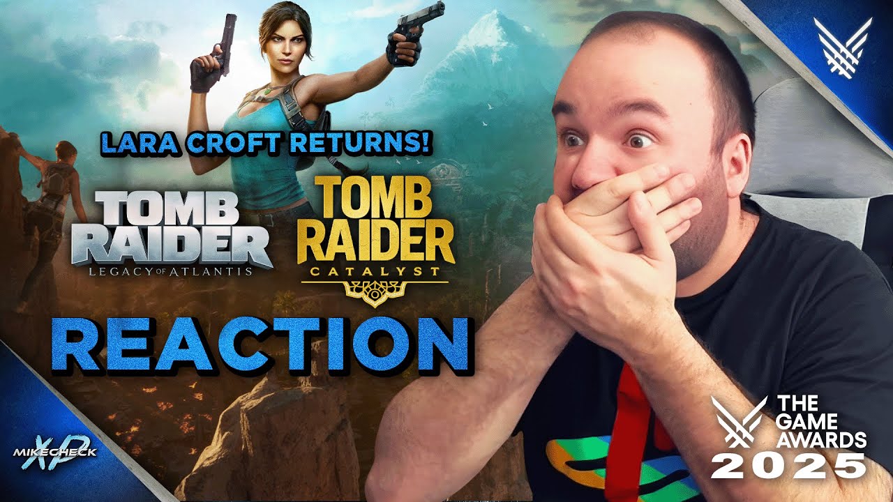 LARA CROFT IS BACK!!! Tomb Raider: Catalyst & Legacy of Atlantis REACTION