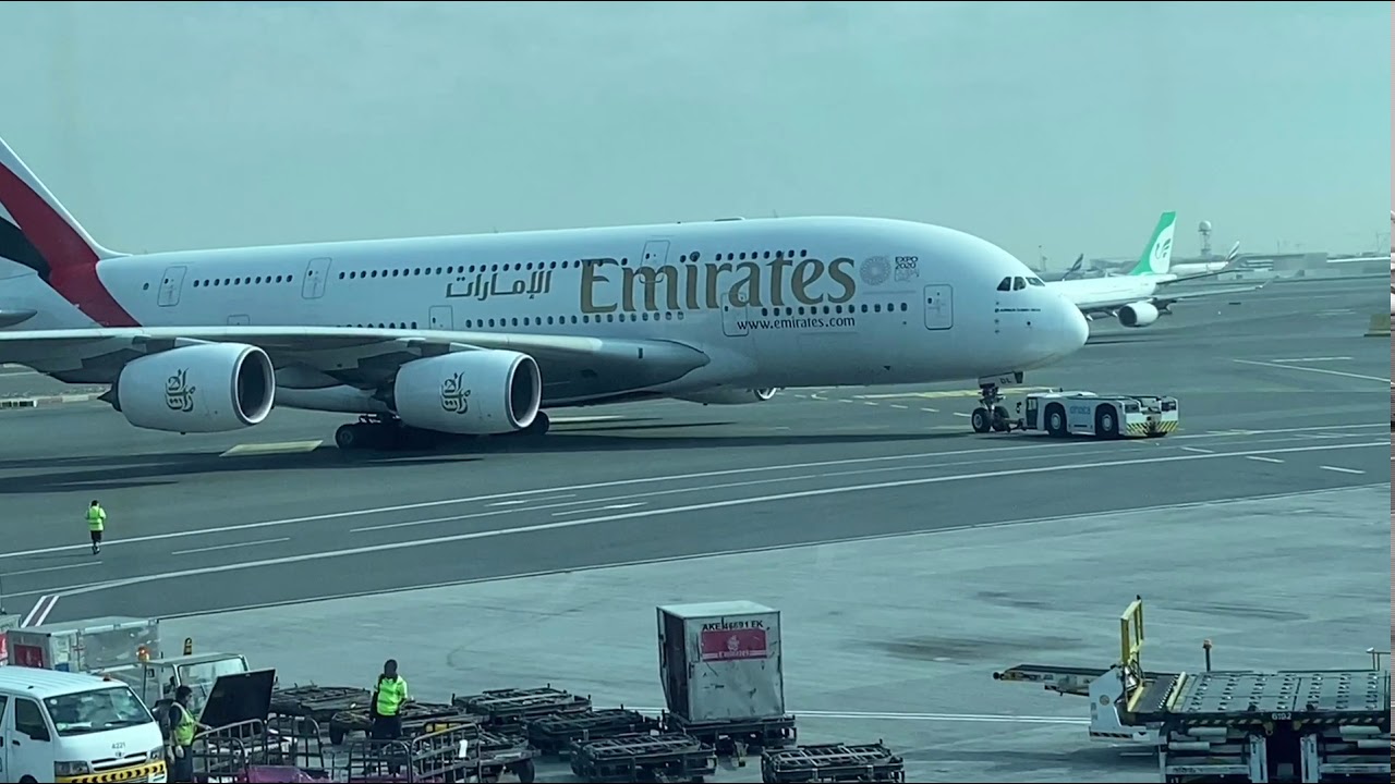 Rome (FCO) EK098- Dubai (DXB) EK583-Dhaka(DAC) Emirates Airlines ✈️✈️✈️ Airbus a380✈️Boeing 777 (4K)
