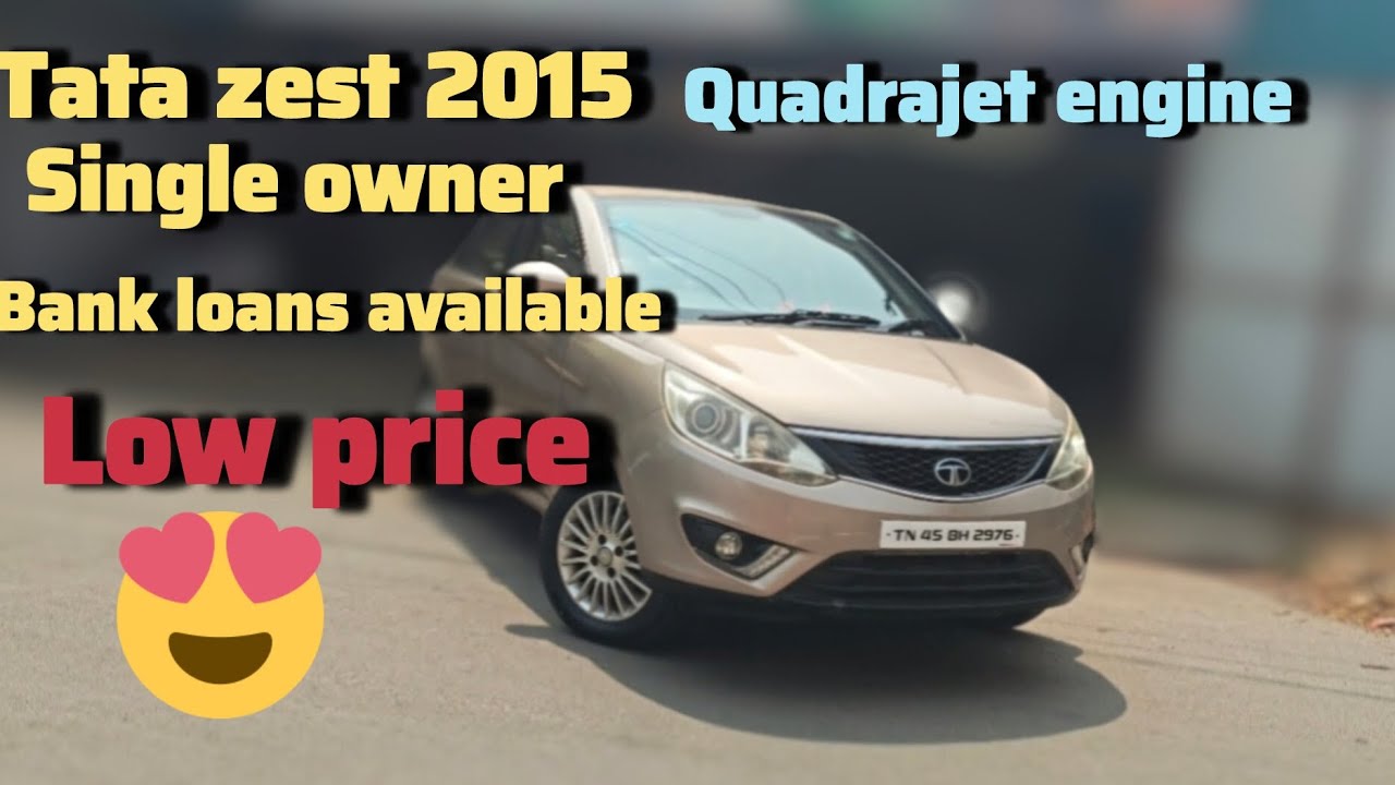 2015 TATA Zest,XT, diesel, single owner, Full option 
