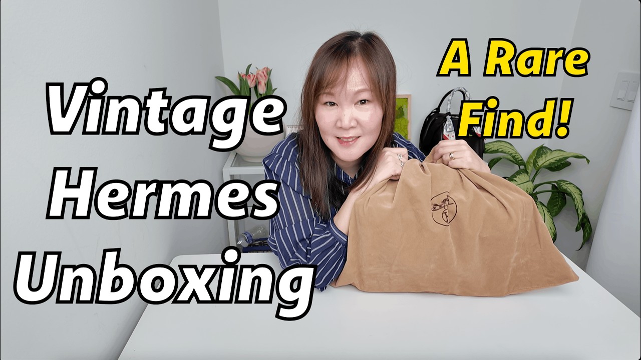 VINTAGE HERMES UNBOXING | Vintage Luxury #hermes #hermesunboxing #vintagehermes