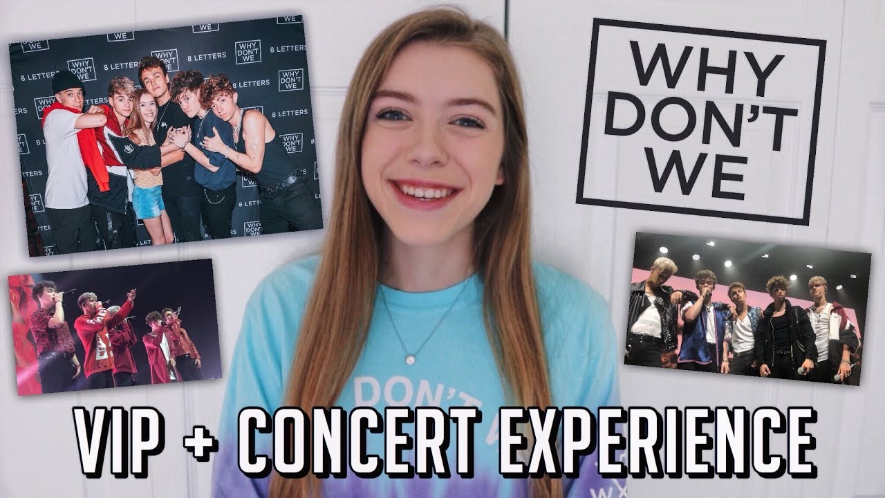 MY VIP + FRONT ROW EXPERIENCE | WHY DON'T WE 8 LETTERS TOUR ST LOUIS