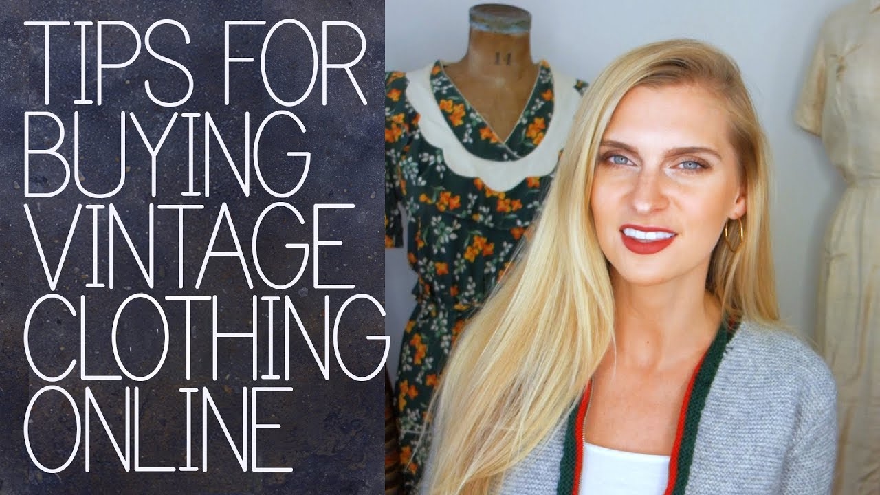 Tips For Buying Vintage Clothing Online