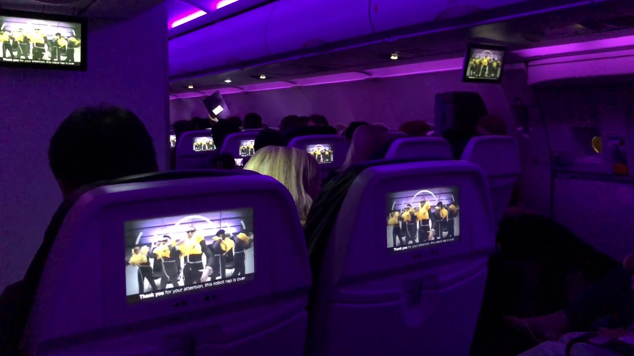 Virgin America Safety Sing Along (VX1948)