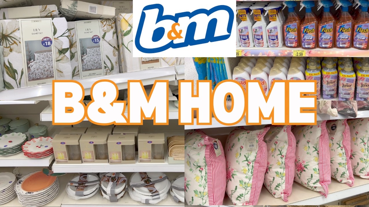B&M HOME 🏠 Новые поступления предметов декора для дома, коллекции для спальни и множество подушек...