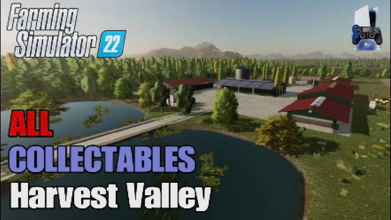 Collectables Harvest Valley | FS22 | Console | Earn extra money | All 100 Collectables