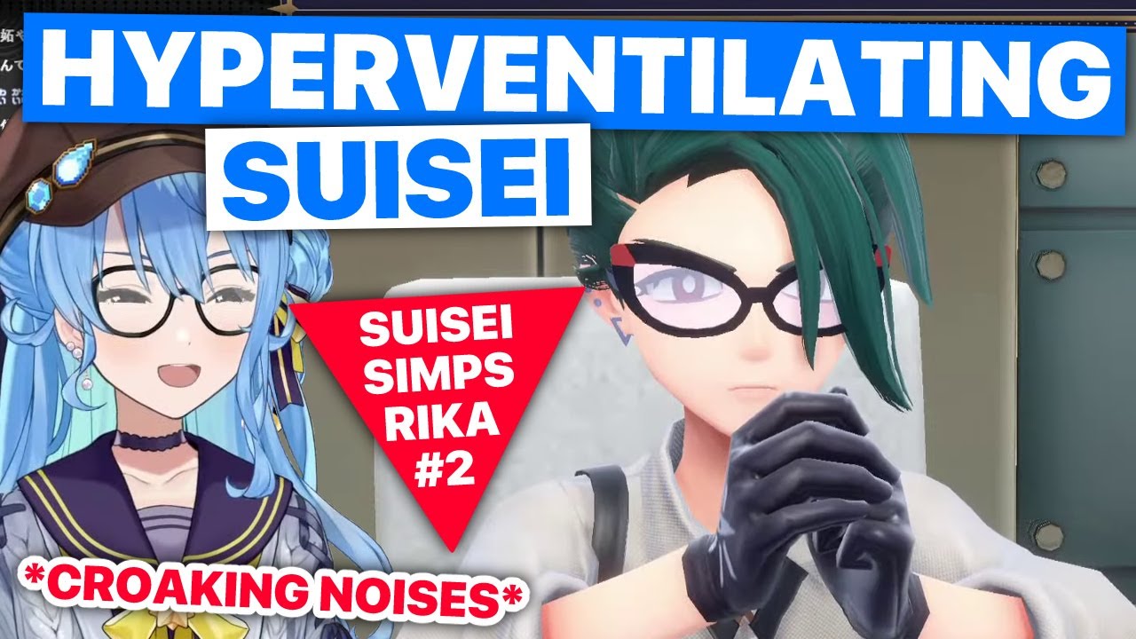 Suisei Keeps Hyperventilating At Rika Interview - Sui Simps Rika Ep 2 (Hololive) [Eng Subs]