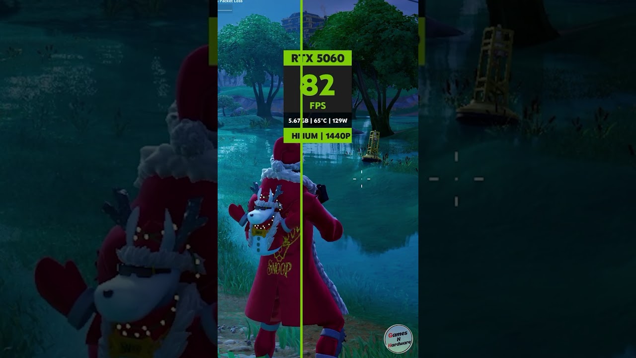 Fortnite vs RTX 5060 | Graphics Comparison