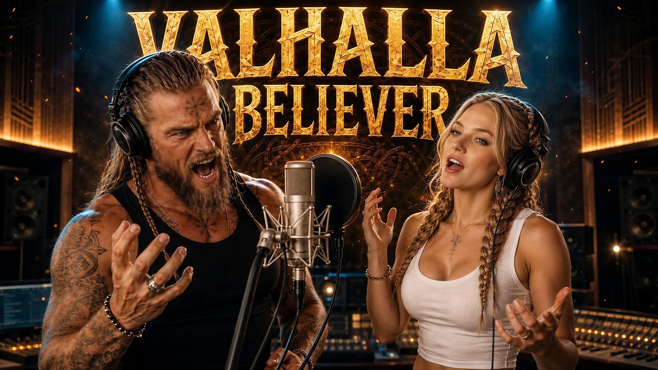 Axel Frosten ft Freydisa - Valhalla Believer 🔥 | Epic Viking Music | Viking Song | Viking Duet 🔥