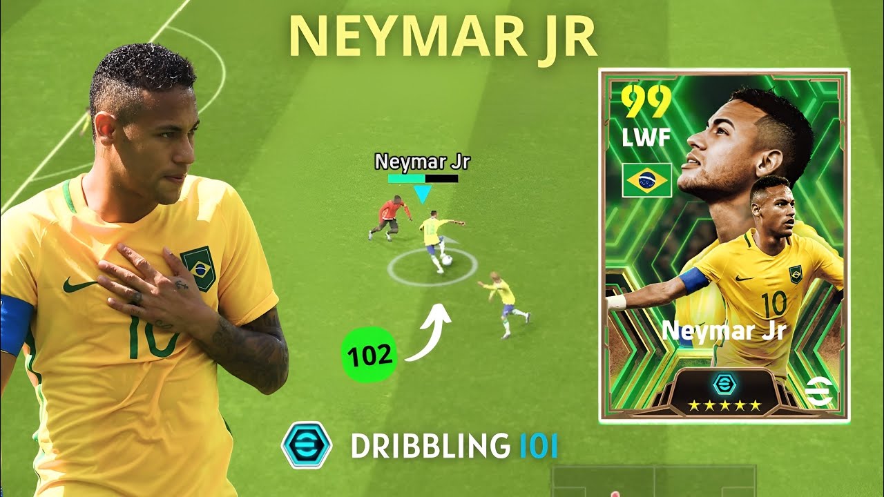 eFootball 2024• ĐÁNH GIÁ NEYMAR JR: PHIÊN BẢN ĐẲNG CẤP NHẤT HIỆN TẠI CỦA NEYMAR ? GIỮ BÓNG 101 😱😱