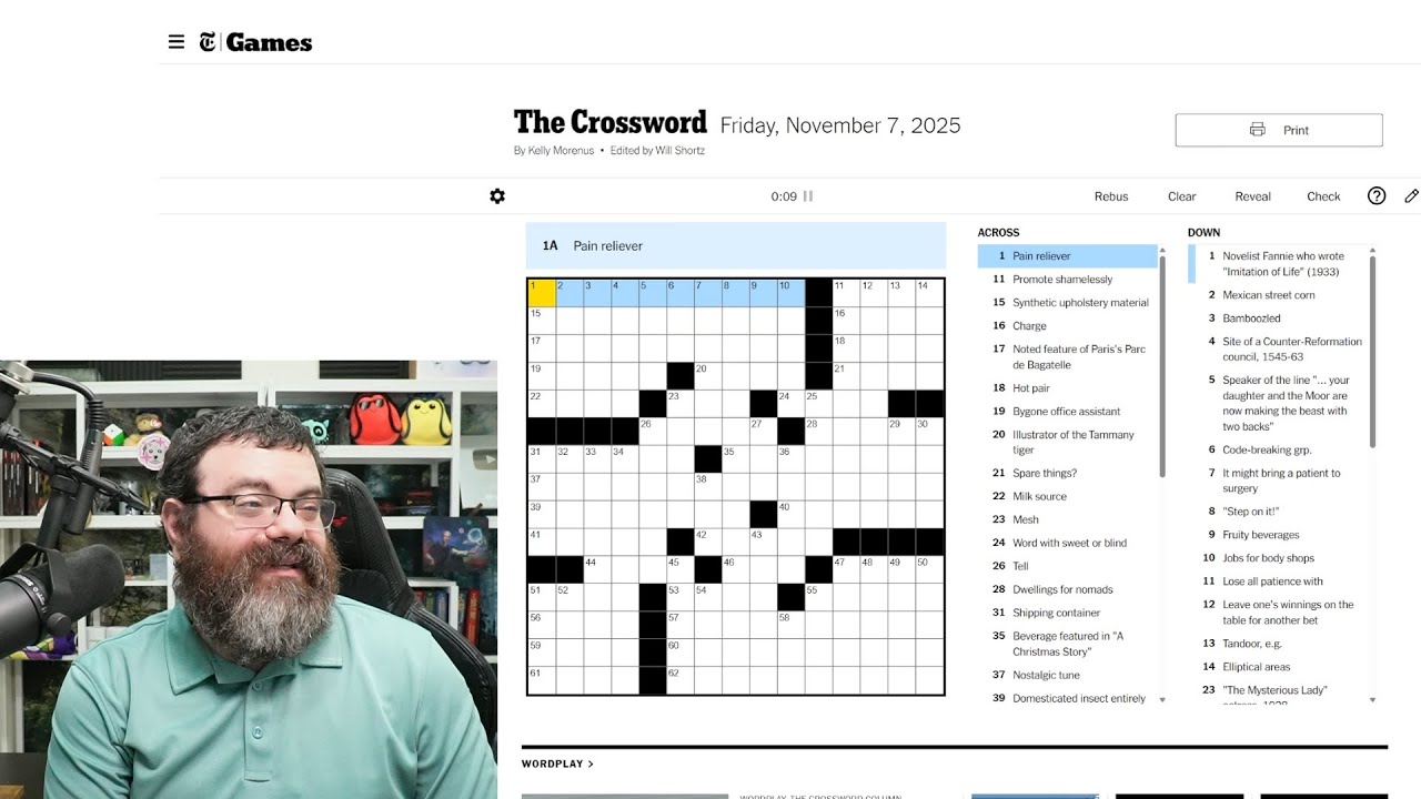Learning Crossword Week 77 | NYT Crossword Friday Nov 7th, 2025