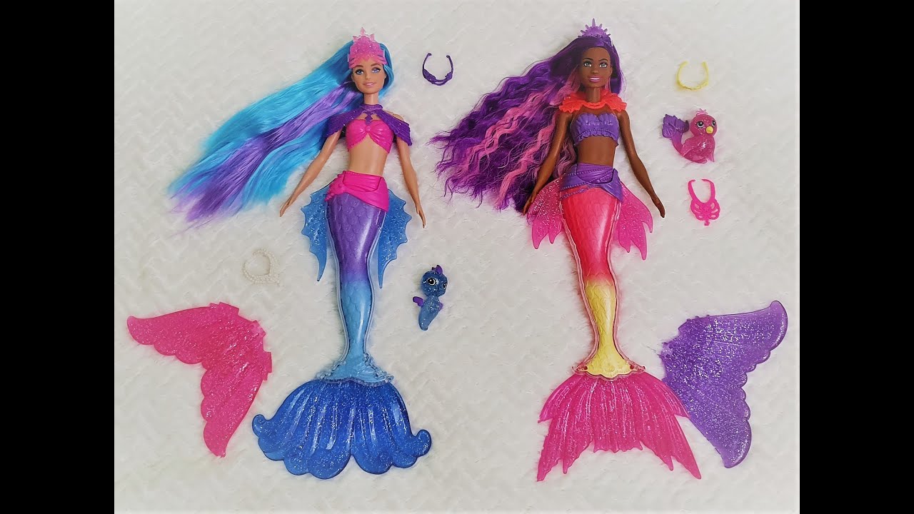 ✨💖🧜‍♀️BRAND NEW Barbie Mermaid Power Dolls Unboxing & Detailed Review Barbie Malibu / Brooklyn✨💖🧜‍♀️