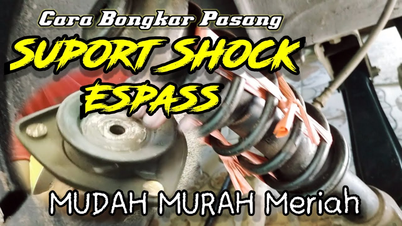 Cara ganti Support Shock Zebra Espass