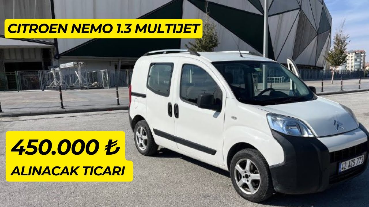 En Sağlam Ticari Mi? | Citroen Nemo 1.3 Combi HDİ X Detaylı İnceleme