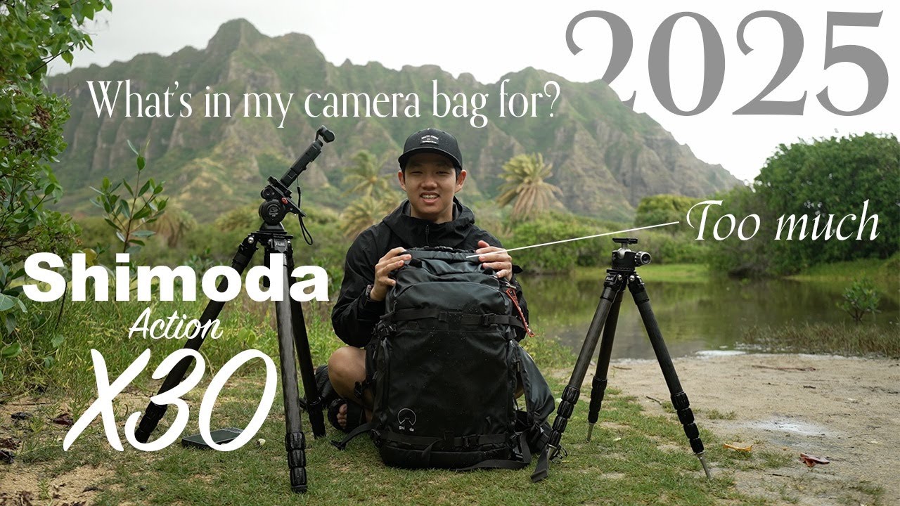 What's in my Camera Bag for 2025 - I Swear I Thought I Was DOWNSIZING...