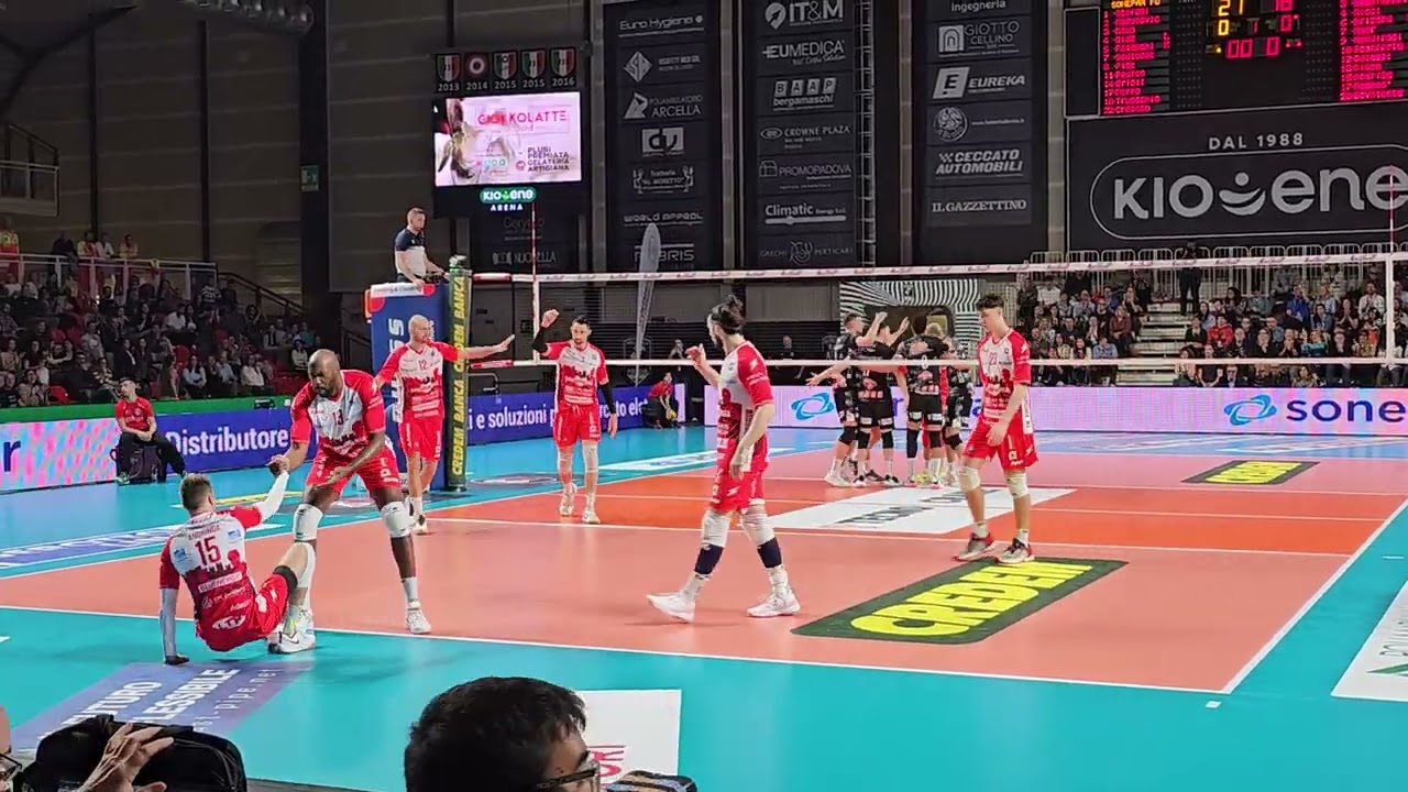 Volley  Kioene Padova vs Volley Piacenza  Season 2024/2025 First Set