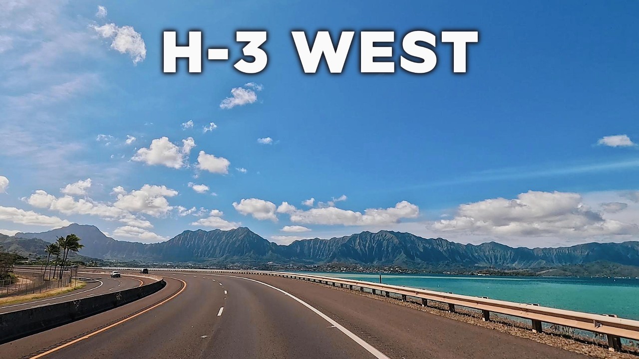 H-3 West Scenic Drive | Relaxing Cinematic Views of Oahu