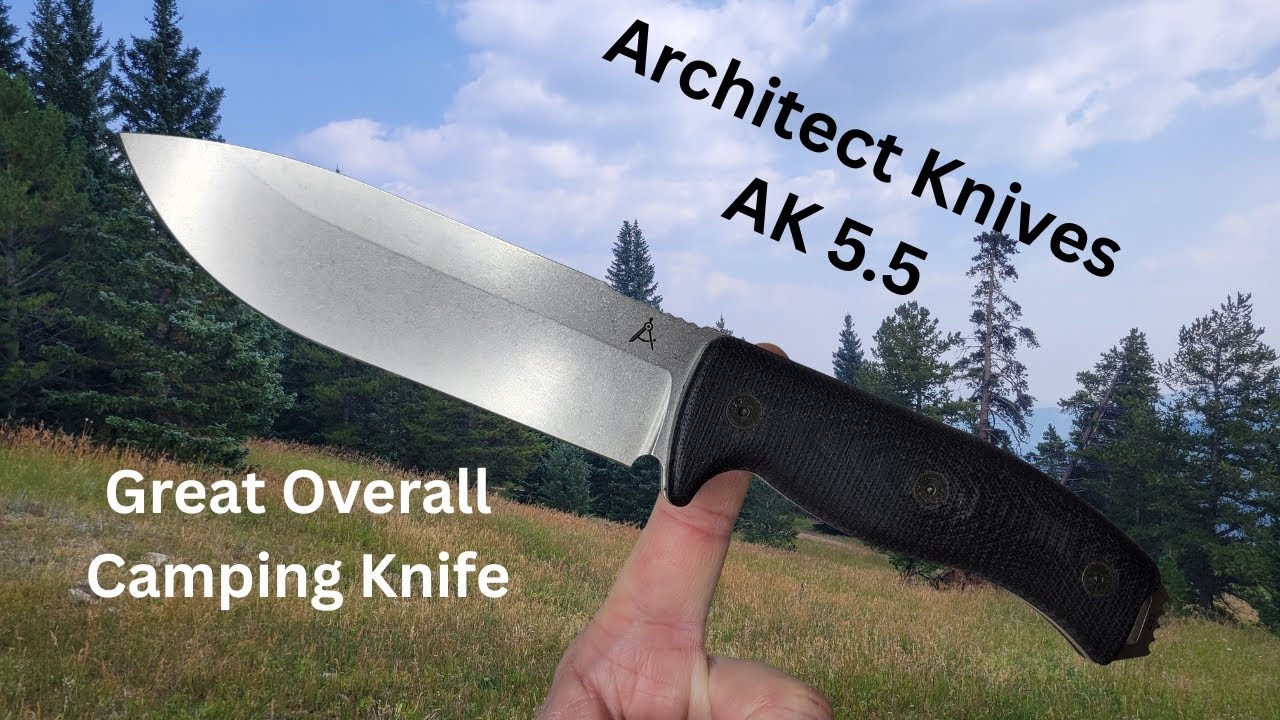 Полный обзор Architect Knives AK 5.5 — универсальный нож от CAMP.