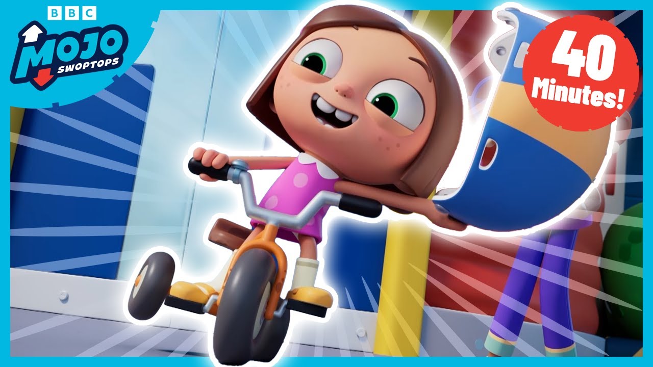 🔧 The Great SwopShop Escape!‼️ | Truck Cartoon for Kids | Mojo Swoptops