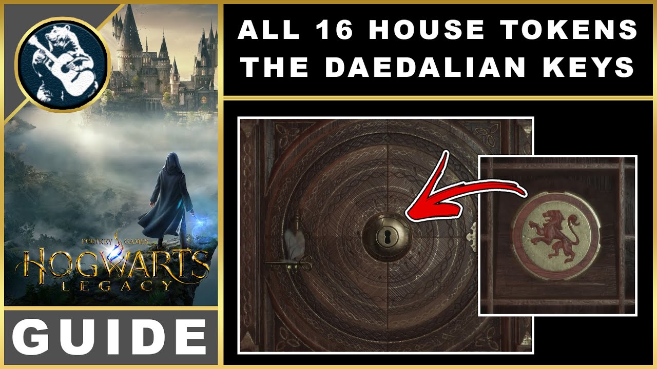 Hogwarts Legacy House Tokens | All 16 Locations | The Daedalian Keys Quest