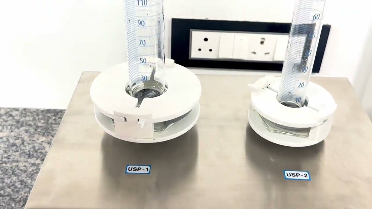 Tap Density Tester / Bulk Density Tester / Apparatus/ Operation Demonstration