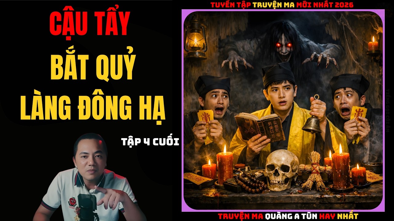 Cậu Tẩy Bắt Quỷ Làng Đông Hạ Tập 4 CUỐI | Truyện Ma QUÀNG A TŨN - Chuyện Ma kinh dị