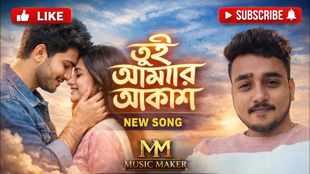  তুই আমার আকাশ | Original Love Song | [@MUSICMAKERARIJIT ]