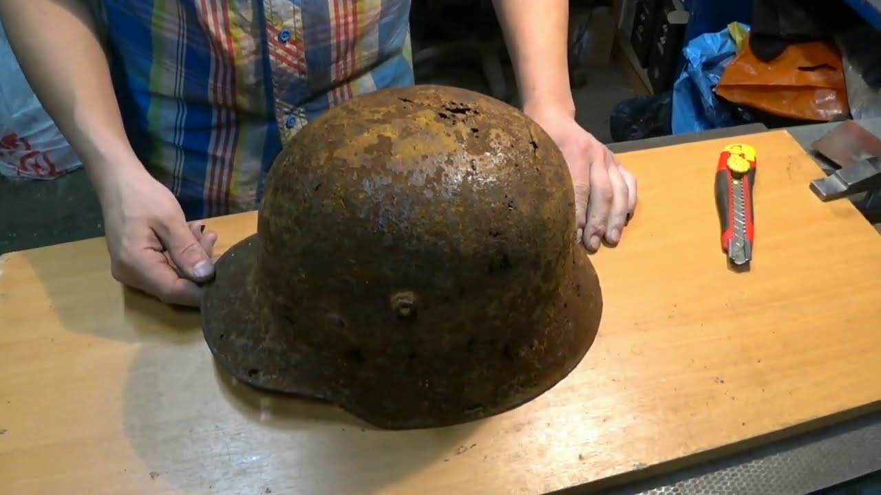 Восстановление шлема м-16 