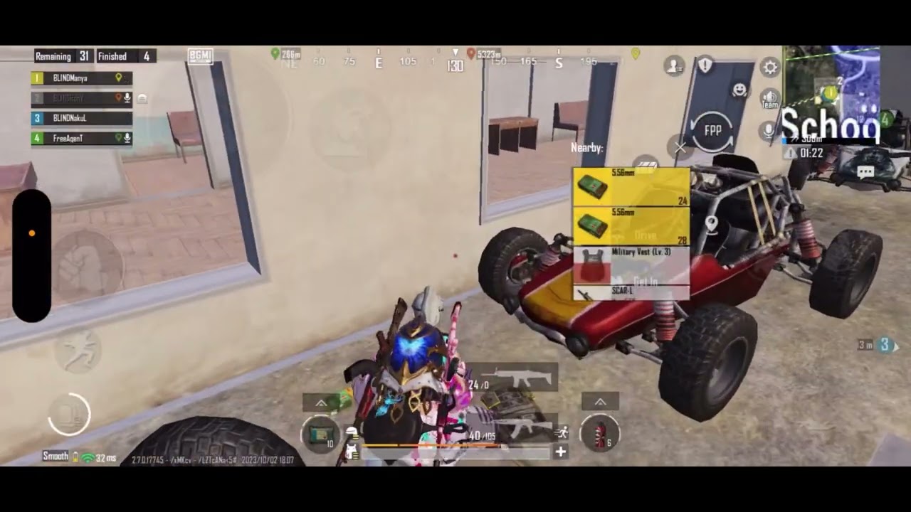 13 Kills WWCD | Solo 7 Kills | Team BLIND | BLINDManYa