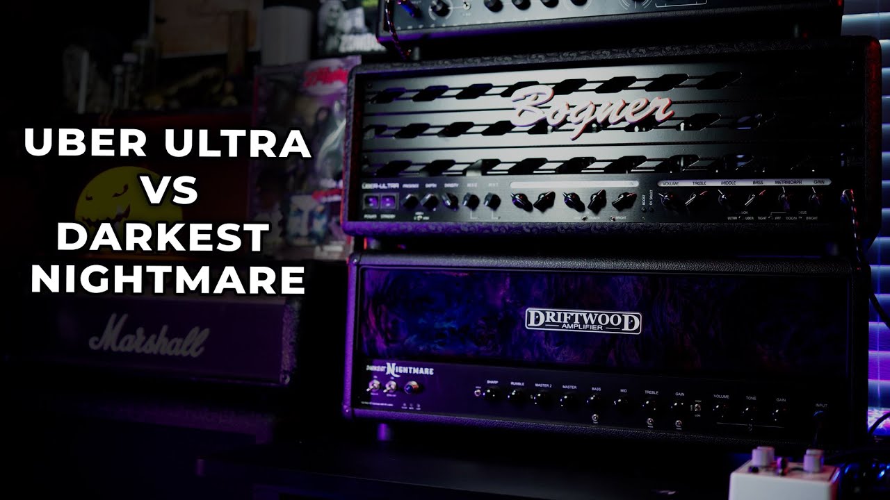 BOGNER UBER-ULTRA VS DRIFTWOOD DARKEST NIGHTMARE - LOW TUNED COMPARISON!