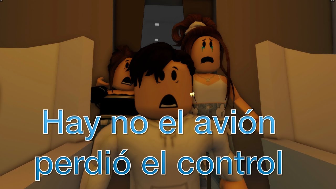 En el avión hubo un problema con Roblox brookhaven