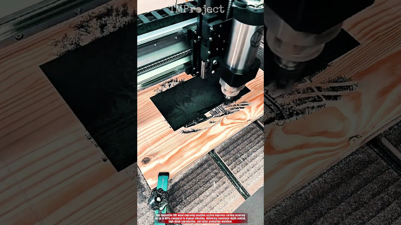 Innovative CNC Wood Engraving Machine System: Best Precision Artwork Carving