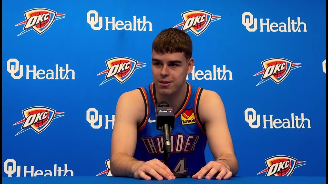 Nikola Topic | Media Day Interview 2025 | OKC Thunder | 09/29/2025