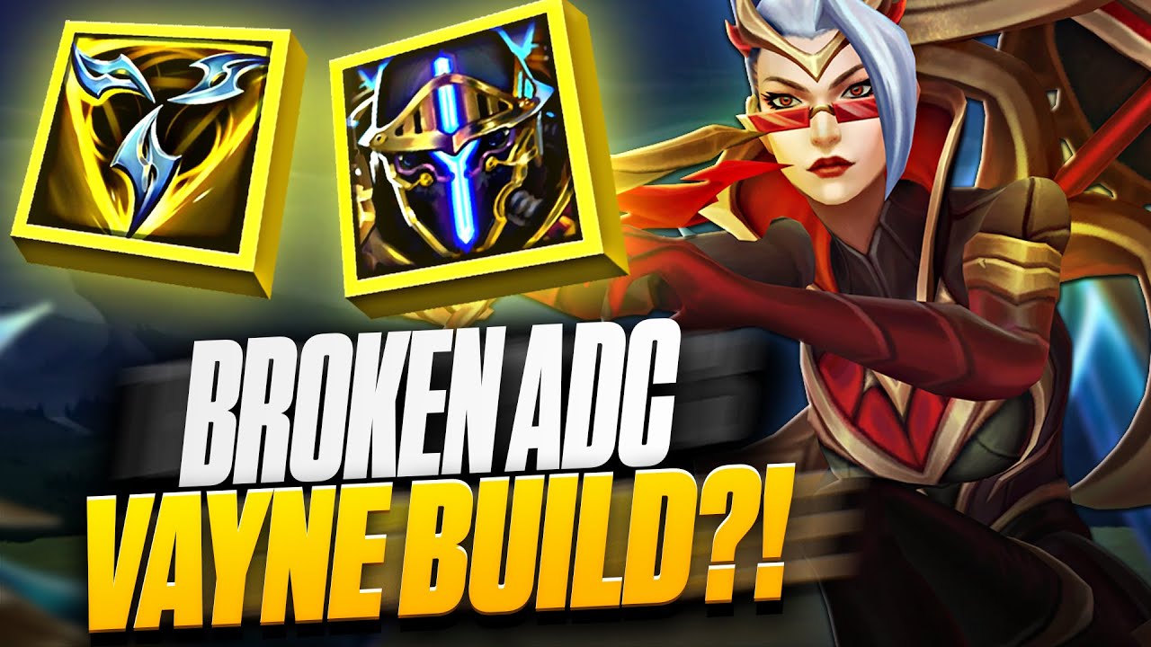 VAYNE ADC KRAKEN HEXPLATE TRINITY FORCE CARRY - League of Legends Vayne Commentary