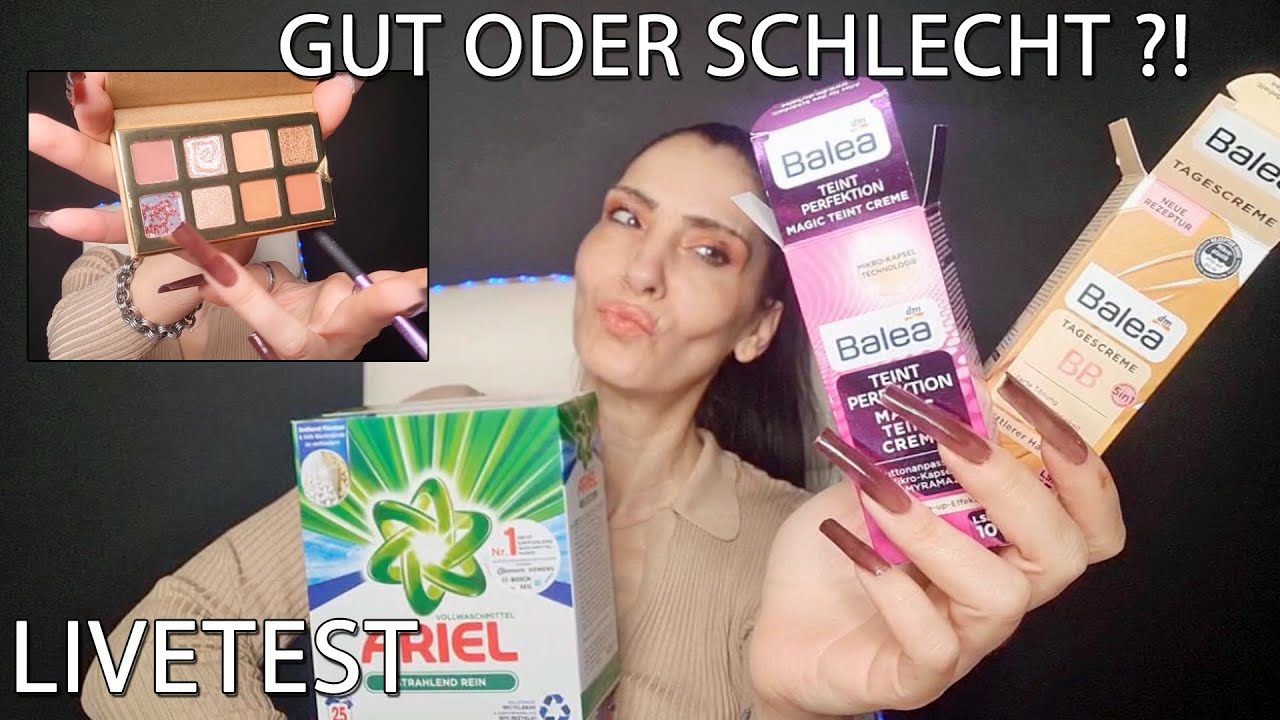 Kleiner dm Haul | Live Test BB Tagescreme 5in1 vs. Magic Teint Balea | AMU Coffee to glow Drogerie