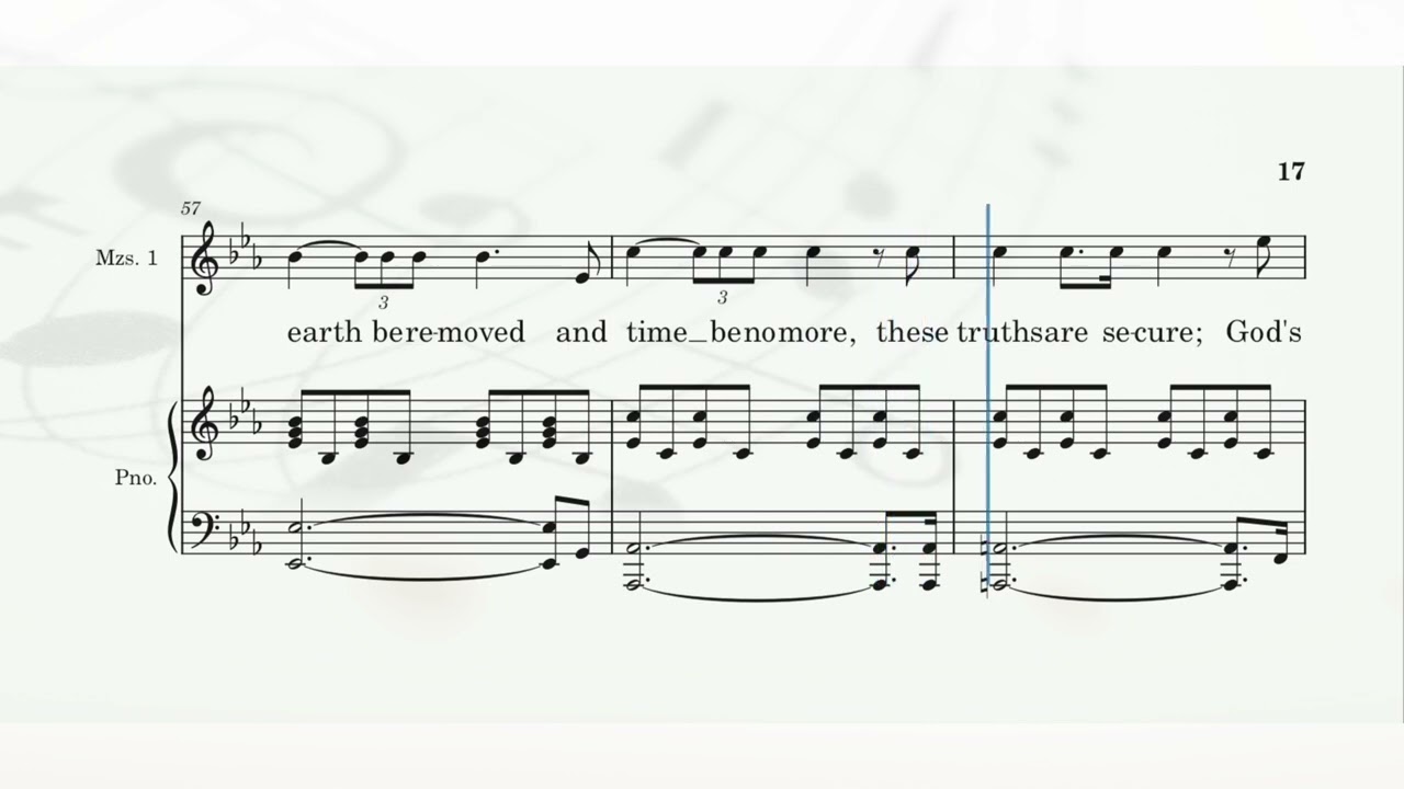 We Believe - SATB: Mezzo Soprano 1 Part - Arranged by Mark Hayes