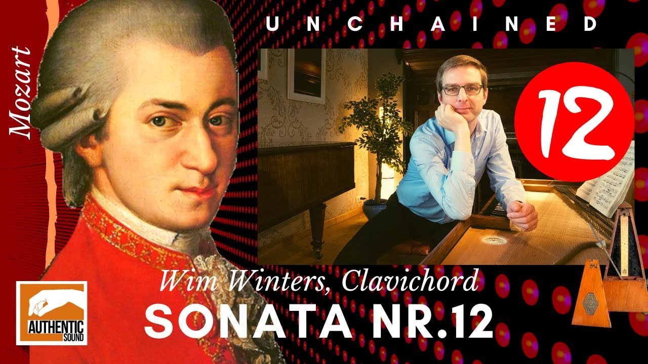 W.A.Mozart, Sonata n°12 in F Major, KV 332, Wim Winters, Clavichord