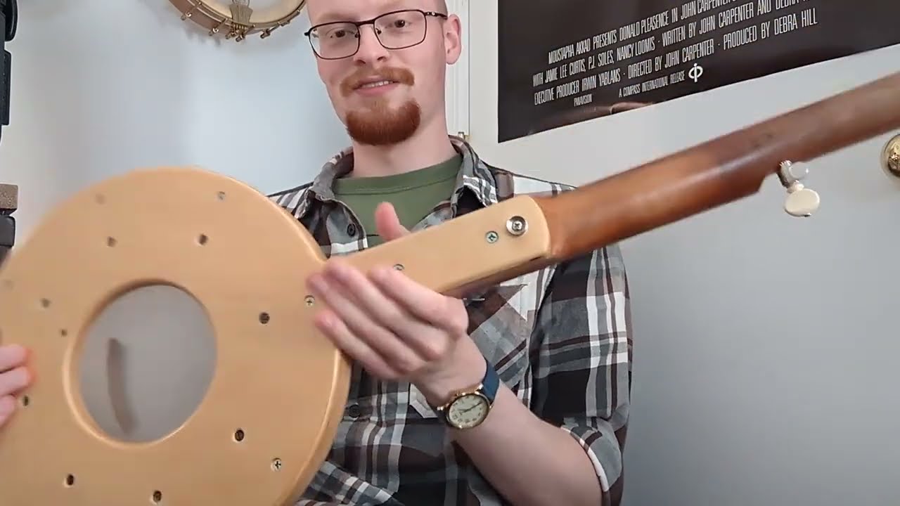 (Sold) Carver Banjo with C.Baron Neck
