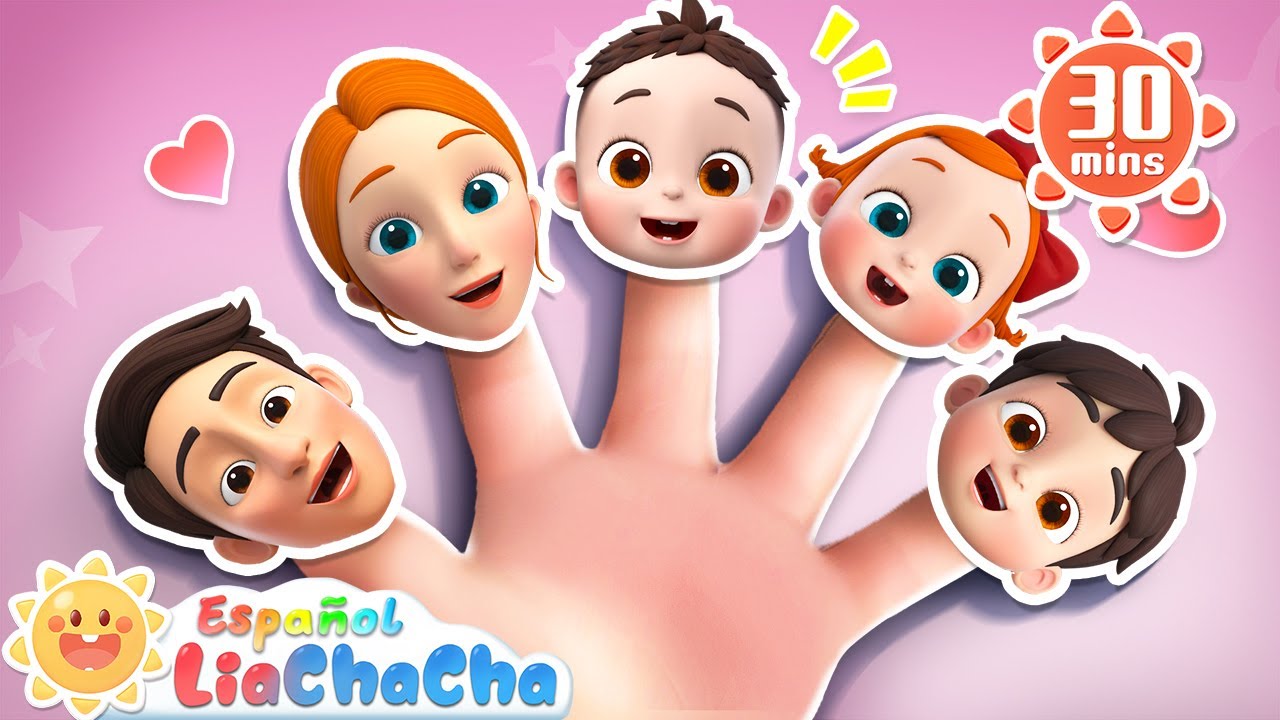 La Familia Dedo🖐 | LiaChaCha en Espa&ntilde;ol - Canciones Infantiles